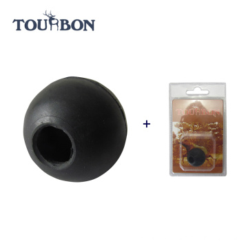 Tourbon chasse accessoires de tir en caoutchouc fusil boulon poignée couvercle pistolet boulon poignée boule / bouton boule